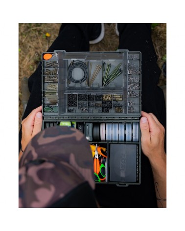 Pudełko Organizer Na Akcesoria Karpiowe Fox Edges Medium Tackle Box 27x19x7cm