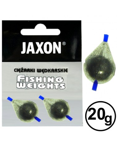 Ciężarek Jaxon Łezka Przelotowa Z Rurką 20g 2szt.