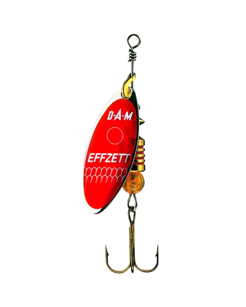 Błystka Obrotowa Effzett Predator Spinner No.0 3g Sinking Reflex Red
