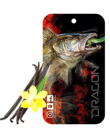 Zawieszka Zapachowa Do Samochodu Dragon Sandacz Czarna Wanilia