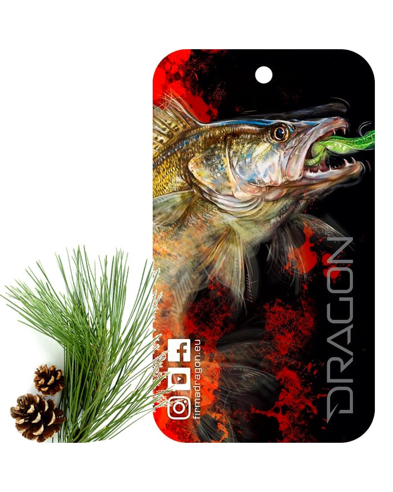 Zawieszka Zapachowa Do Samochodu Dragon Sandacz Czarna Forest Leśny