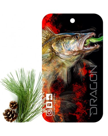 Zawieszka Zapachowa Do Samochodu Dragon Sandacz Czarna Forest Leśny
