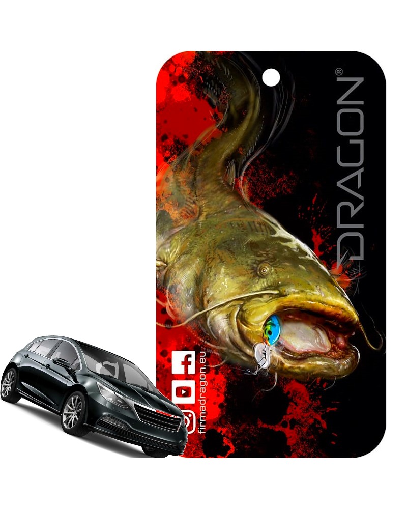 Zawieszka Zapachowa Do Samochodu Dragon Sum Czarna New Car