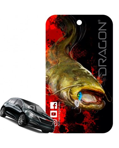 Zawieszka Zapachowa Do Samochodu Dragon Sum Czarna New Car