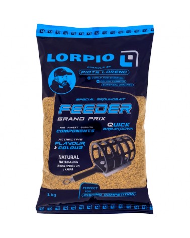 Zanęta Lorpio Grand Prix Feeder Natural 1kg