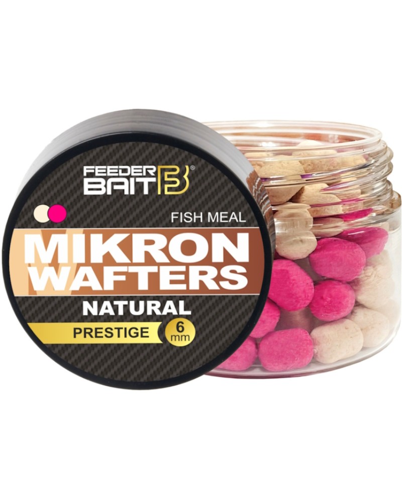 Przynęta Method Mikron Wafters Feeder Bait Natural Rybny 6mm 25ml