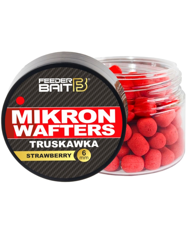 Przynęta Method Mikron Wafters Feeder Bait Truskawka 6mm 25ml