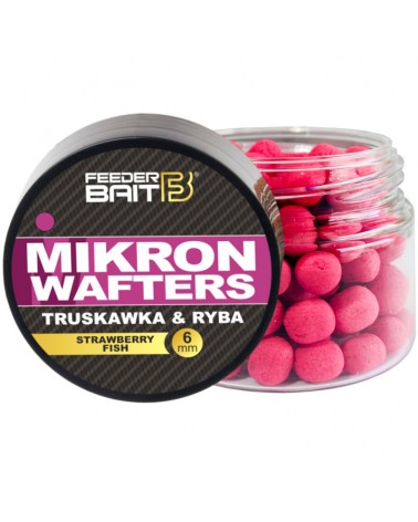 Przynęta Method Mikron Wafters Feeder Bait Truskawka & Ryba 6mm 25ml