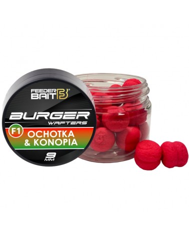 Przynęta Method Burger Wafters Feeder Bait F1 Ochotka & Konopia 9mm 25ml