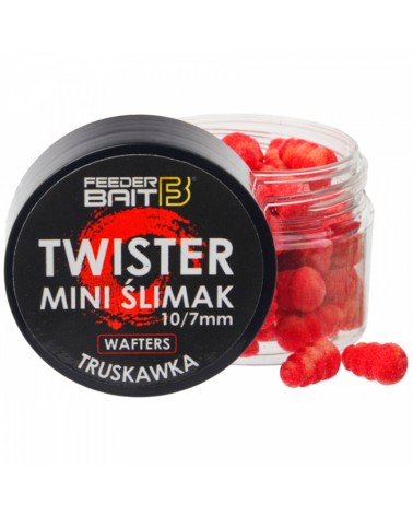 Przynęta Method Wafters Feeder Bait Twister Mini Ślimak Truskawka 10/7mm 25ml