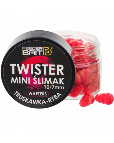 Przynęta Method Wafters Feeder Bait Twister Mini Ślimak Truskawka & Ryba 10/7mm 25ml