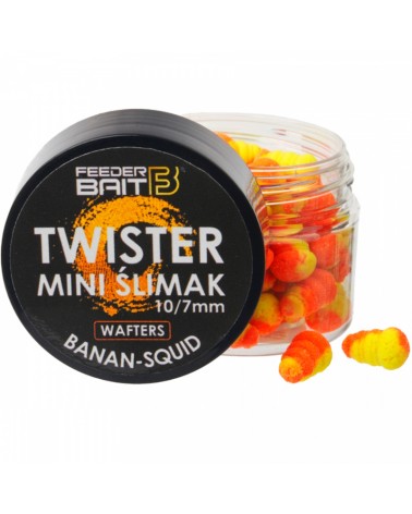 Przynęta Method Wafters Feeder Bait Twister Mini Ślimak Banan & Squid 10/7mm 25ml