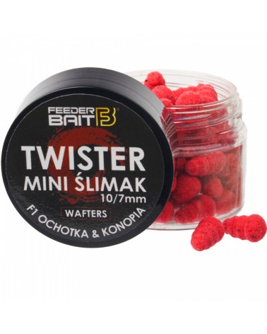 Przynęta Method Wafters Feeder Bait Twister Mini Ślimak F1 Ochotka & Konopia 10/7mm 25ml