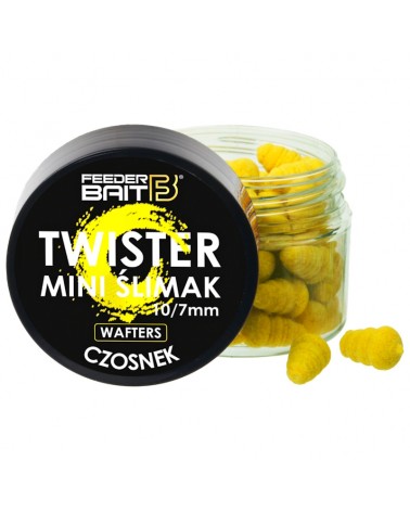 Przynęta Method Wafters Feeder Bait Twister Mini Ślimak Czosnek 10/7mm 25ml