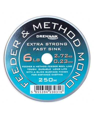 Żyłka Drennan Feeder&Method Mono 0.234mm 6lb(2.7kg) 250m