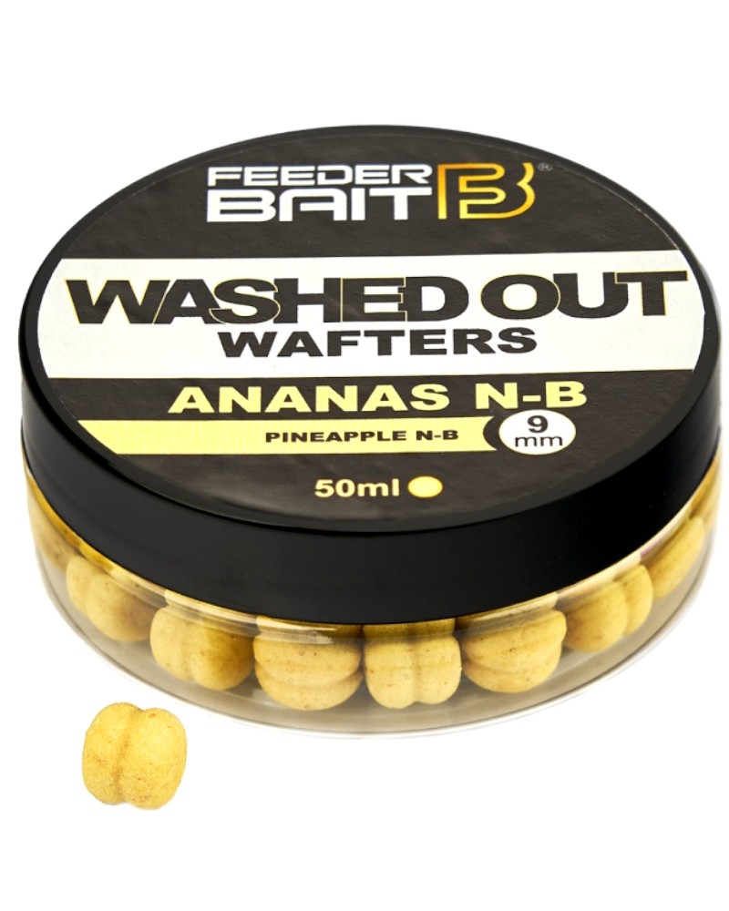 Przynęta Feeder Bait Method Washed Out Wafters Ananas N-B Kwas Masłowy 9mm 50ml