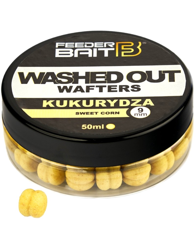 Przynęta Feeder Bait Method Washed Out Wafters Kukurydza 9mm 50ml