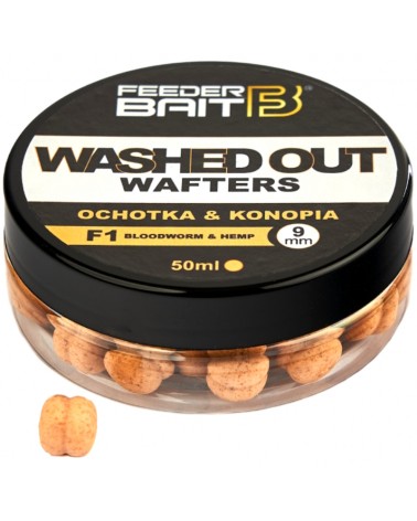 Przynęta Feeder Bait Method Washed Out Wafters F1 Ochotka & Konopia 9mm 50ml