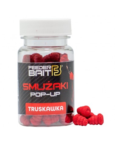 Przynęta Feeder Bait Method Smużak Ślimak Pop-Up Truskawka 10/8mm 60ml