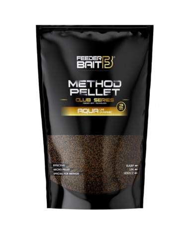 Pellet Do Koszyka Feeder Bait Method Club Series Aqua 2mm 800g