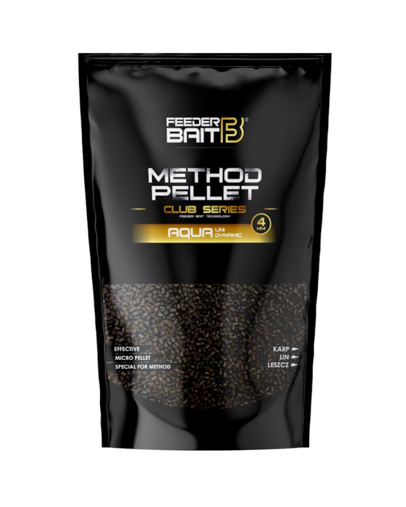 Pellet Do Koszyka Feeder Bait Method Club Series Aqua 4mm 800g