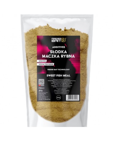 Dodatek Do Zanęt Pelletu Feeder Bait Słodka Mączka Rybna 400g