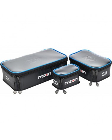 Zestaw Pojemników Na Zanęty Przynęty Daiwa N'Zon Eva 3szt. Accessory Case Set 2