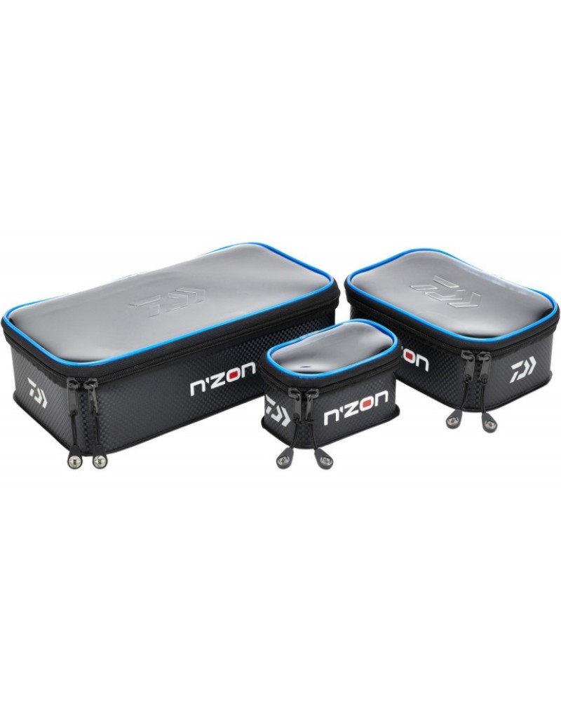Zestaw Pojemników Na Zanęty Przynęty Daiwa N'Zon Eva 3szt. Accessory Case Set 2