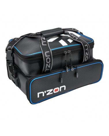 Torba Wędkarska Na Akcesoria Z Pudełkami Daiwa N'Zon Eva 2 Box Feeder Bag M