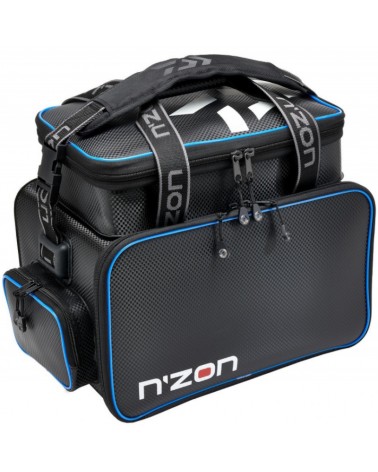 Torba Wędkarska Na Akcesoria Z Pudełkami Daiwa N'Zon Eva 4 Box Feeder Bag L