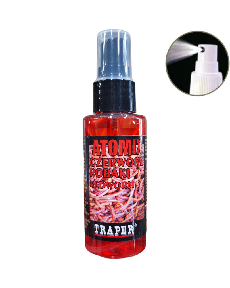 Atraktor zapachowy Traper Atomix Czerwone Robaki 50ml