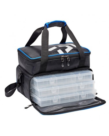 Torba Wędkarska Na Akcesoria Z Pudełkami Daiwa N'Zon Feeder Bag L