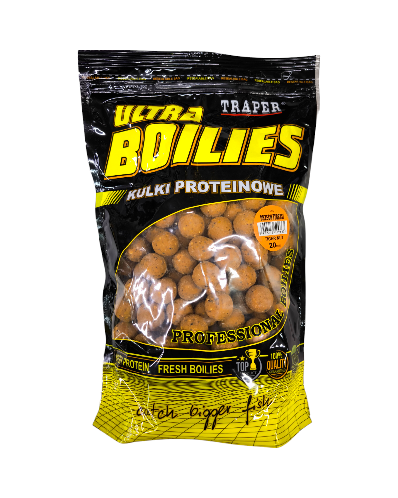 Kulki Proteinowe Traper Ultra Zanętowe Orzech Tygrysi Tigernuts 20mm 1kg