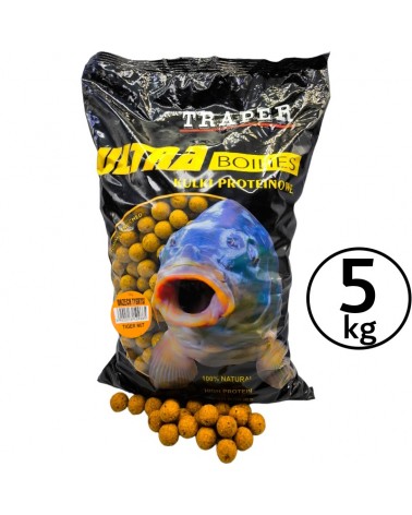 Kulki Proteinowe Traper Ultra Zanętowe Orzech Tygrysi Tigernuts 16mm 5kg