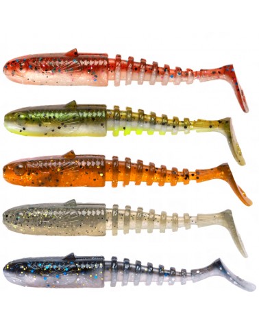 Zestaw Przynęt Na Czystą Wodę Savage Gear Gobster Shad 7.5cm 5g Clear Water Mix 5szt.