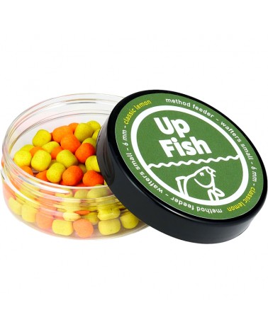 Dumbells Przynęta Up Fish Method Feeder Mini Wafters 8x6mm Lemon Cytryna