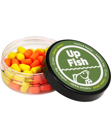 Dumbells Przynęta Up Fish Method Feeder Wafters 12x7mm Lemon/Cytryna