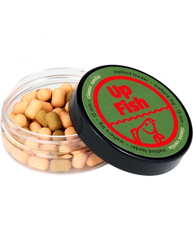 Dumbells Przynęta Up Fish Method Feeder Wafters 12x7mm Vanilla Wanilia
