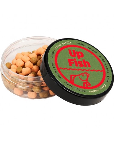 Dumbells Przynęta Up Fish Method Feeder Mini Wafters 8x6mm Vanilla Wanilia