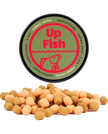 Dumbells Przynęta Up Fish Method Feeder Mini Wafters 8x6mm Vanilla Wanilia