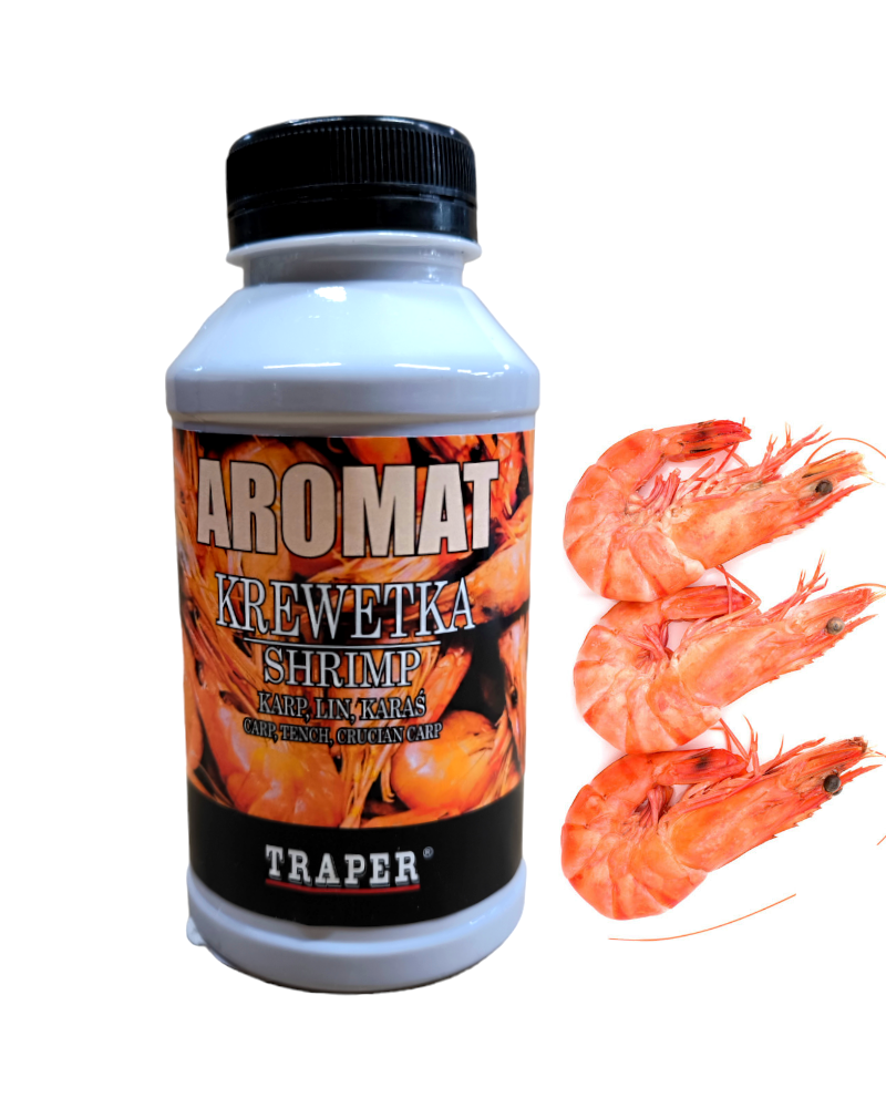 Aromat W Płynie Do Zanęt Traper Krewetka 250ml