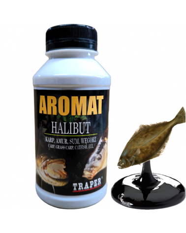 Aromat W Płynie Do Zanęt Traper Halibut 250ml 300g