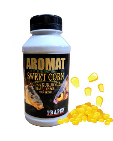 Aromat W Płynie Do Zanęt Traper Słodka kukurydza 250ml 300g