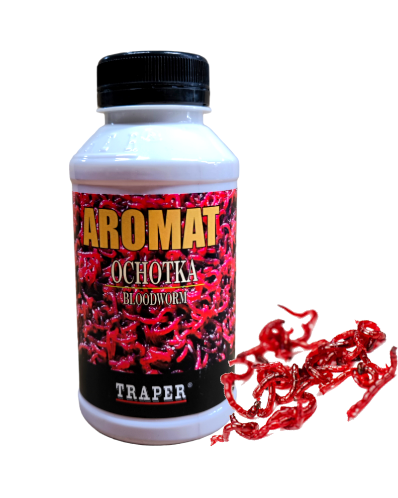 Aromat W Płynie Do Zanęt Traper Ochotka Bloodworm 250ml 300g