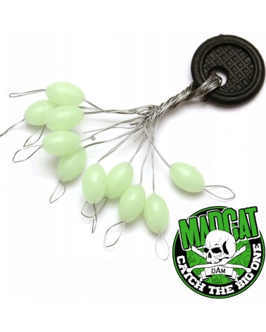 Stopery Fluorescencyjne Madcat XXL Stops 10szt.
