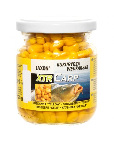 Kukurydza Haczykowa Twarda Na Włos Jaxon XTR Carp Wanilia 125g