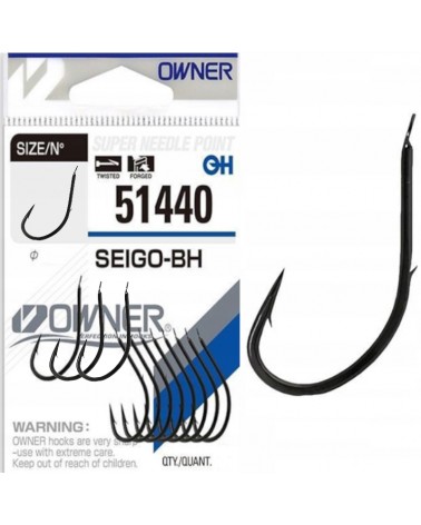 Haczyki Owner 51440 Seigo-BH Nr 1/0 6szt.