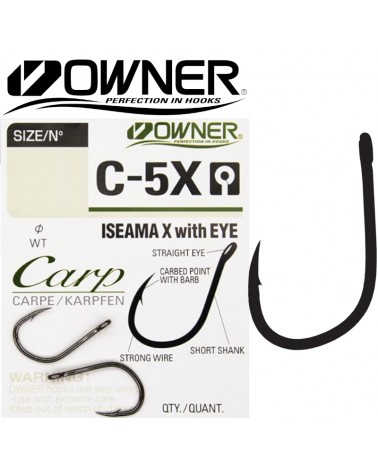 Haczyki Owner C5 Carp Iseama X Nr 1 6szt.