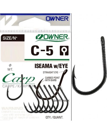 Haczyki Owner C5 Carp Iseama Nr 1 7szt.