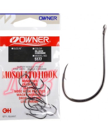 Haczyki Owner 5177 BC Mosquito Hook Nr 10 12szt.